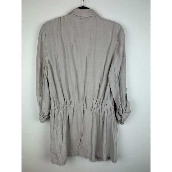 NWT Bobi Drawstring Blazer in Putty size LARGE retail: $155 - Picture 7 of 7
